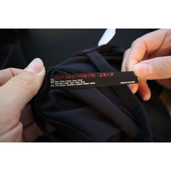 Free People Movement OB1715721 Women's Sz XL Black All Star Runsie - Picture 9 of 13